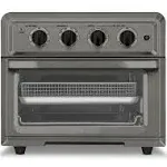 Cuisinart TOA-60BKS Air Fryer Toaster Oven, Black (Renewed)