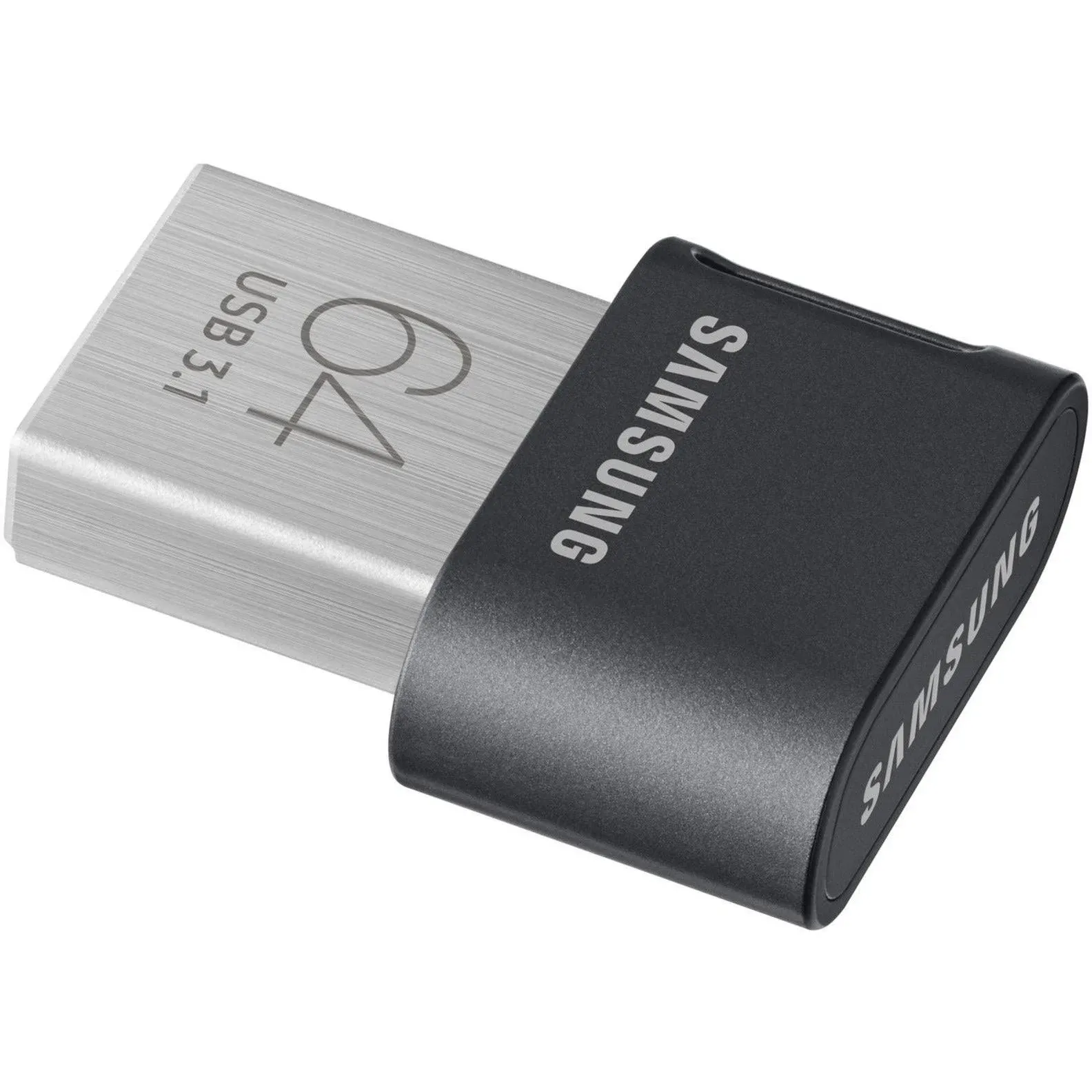 Samsung - Fit Plus 64gb USB 3.1 Flash Drive - Black