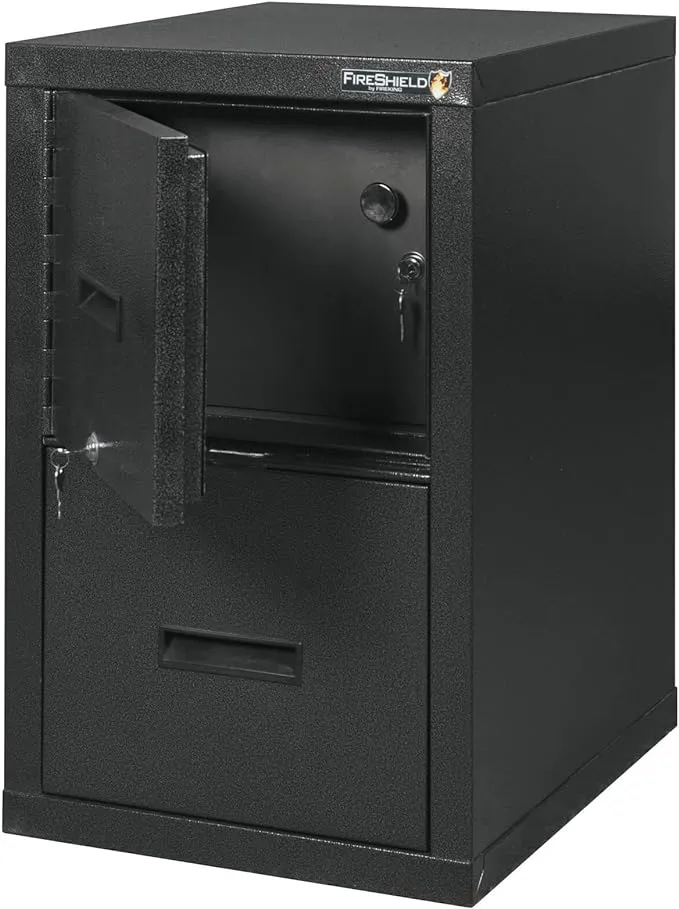 FireKing Fireproof File Cabinet with Hidden Safe