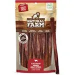 Natural Farm Power Bully Sticks Dog Chews (12”, 12-Pack), 2-in-1 Power Chews: Premium Beef Cheek Wrapped in Beef Pizzle, Double Chewing Time, Great Dog Dental Treats, for Small, Medium & Large Dogs