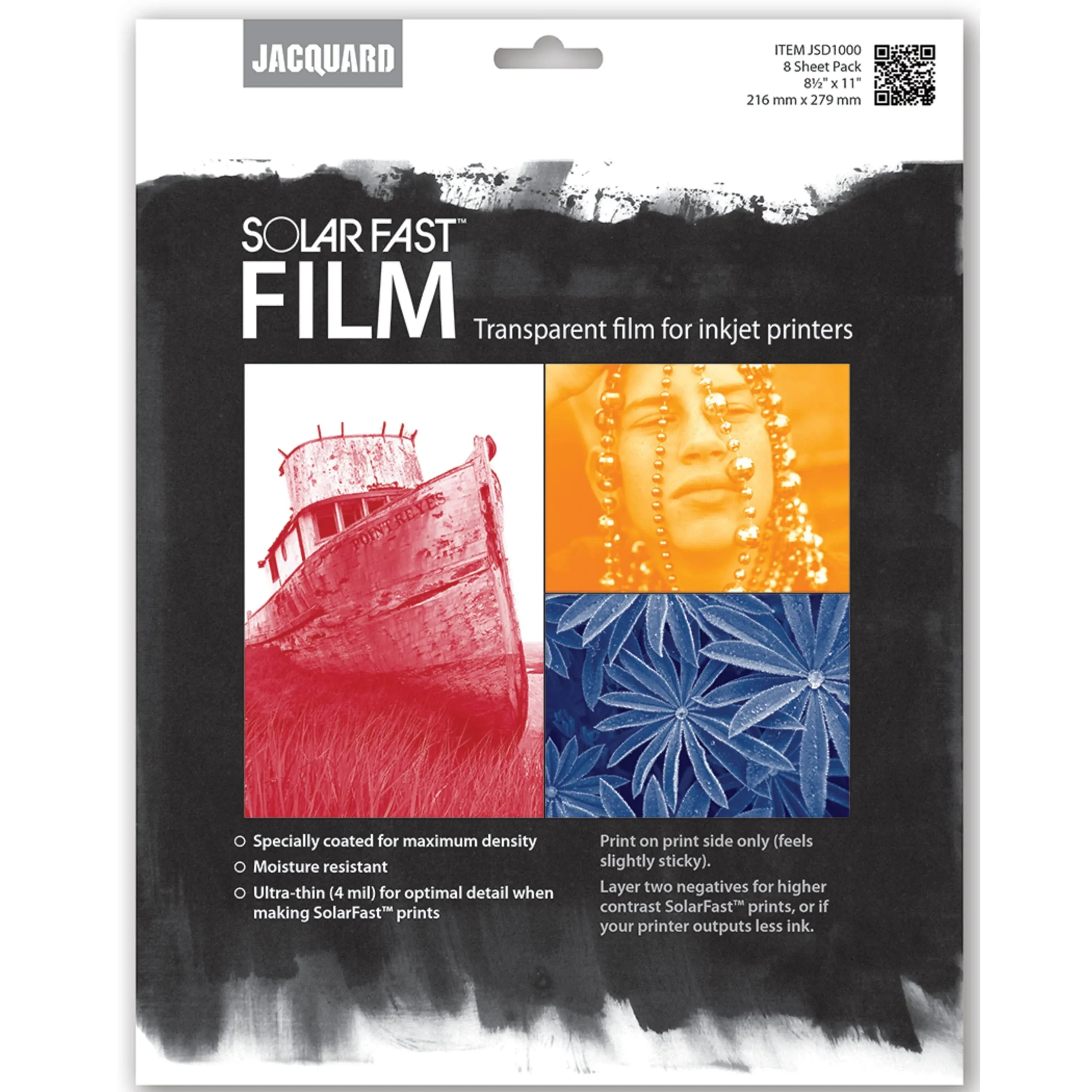 Jacquard SolarFast Film 8/Pkg