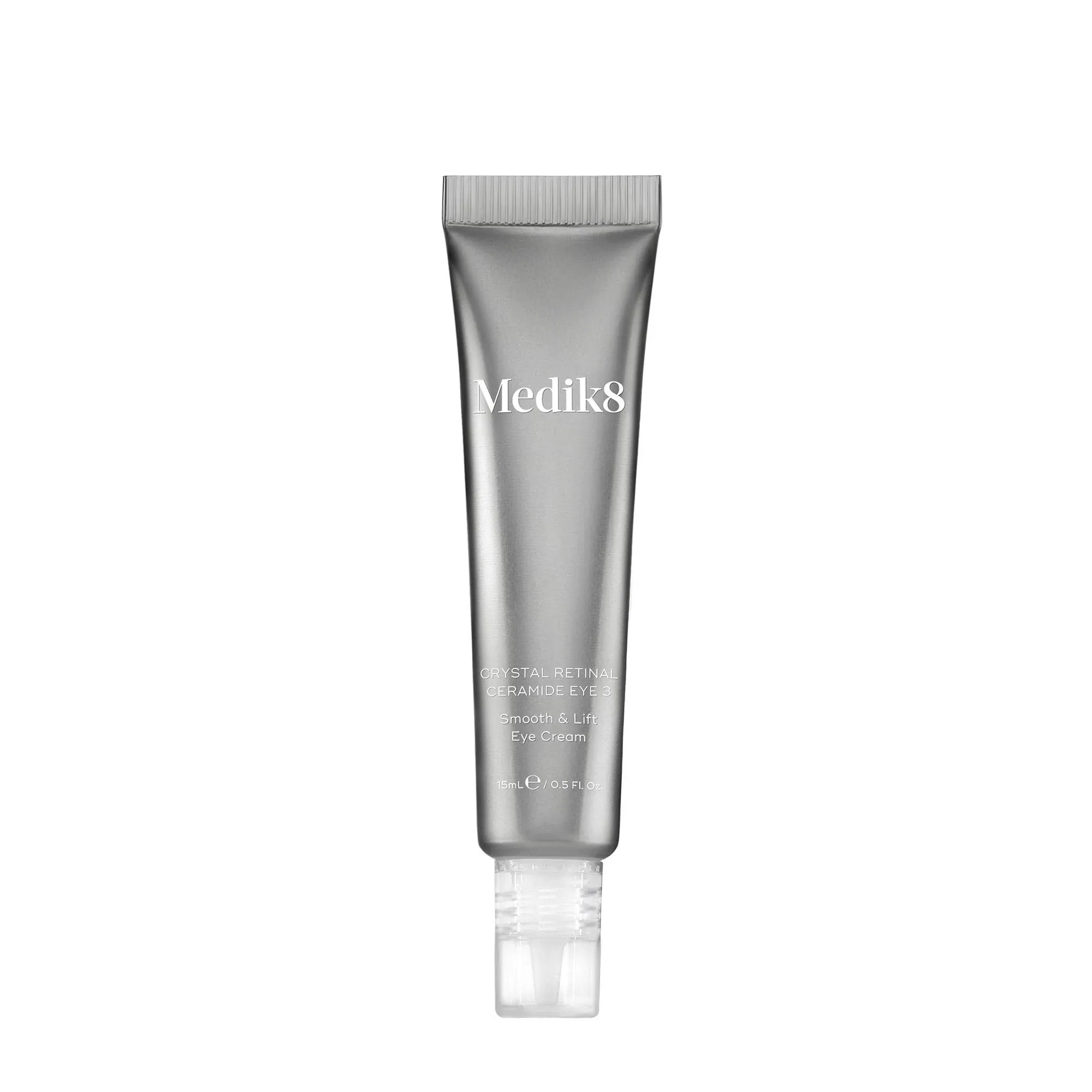 Medik8 Crystal Retinal Ceramide Eye 6 - Smooth and Lift Cream - Gentle Release Vitamin A - Delivers Visible Brightening Results - Reduces Appearance of Wrinkles - Perfect for Sensitive Skin - 0.5 oz 