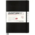 2024 B5 Monthly Planner & Notebook Composition - Black