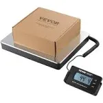 VEVOR Digital Shipping Scale, 440 lbs x 1.7 oz. Heavy Duty Postal Scale with Timer, Tare Function, HD LCD Screen Portable Pack