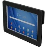 TABcare Anti-Theft Acrylic VESA Enclosure for Galaxy TAB A7 Lite 8.7" SM-T220 Tablet with Free Wall Mount Kit & 90-Degree Angle USB C Cable (TAB A7 Lite, Black)