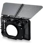 Tilta MB-T12 3-Stage 4x5.65" Carbon Fiber Clamp On Matte Box w/ Single 95mm Back