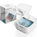 Sharper Image Foot Bath Heated Spa with Massage Rollers & LED Display