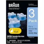 Braun Clean & Renew Refill Cartridges