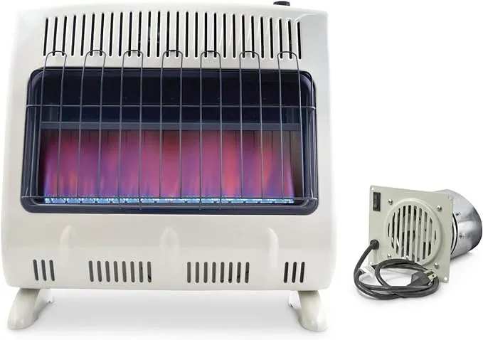 Mr. Heater 30,000 BTU Vent Free Blue Flame Propane Heater with Blower