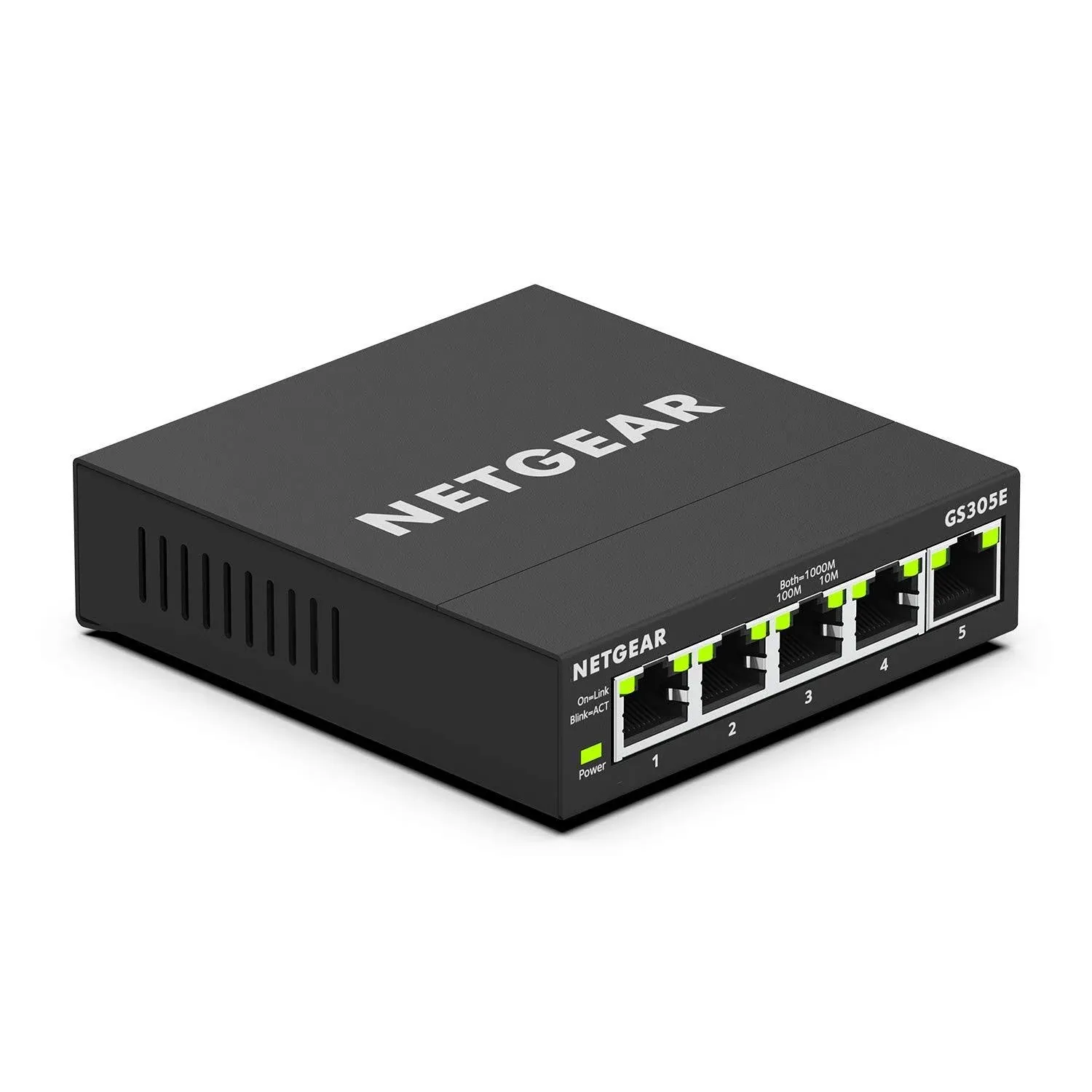 Netgear 5-Port Gigabit Ethernet Plus Switch (GS305E)