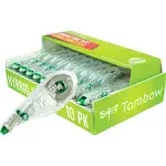 Tombow Mono Hybrid Style Correction Tape 1/6" x 394" Non-Refillable 10/Pack