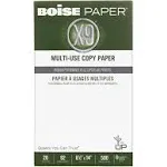 Boise X-9 Multi-Use Copy Paper 92 Bright 20lb 11 x 17 White 2500 Sheets/Carton