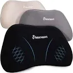 Relax Support RS1 Back Support Pillow Lumbar Pillow Upper and Lower Back for Chair Back Pain Uses ArcContour Special Patented