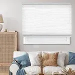 Chicology Privacy & Light Filtering Cordless Cellular Shades, Size: 30 inch x 48 inch, White