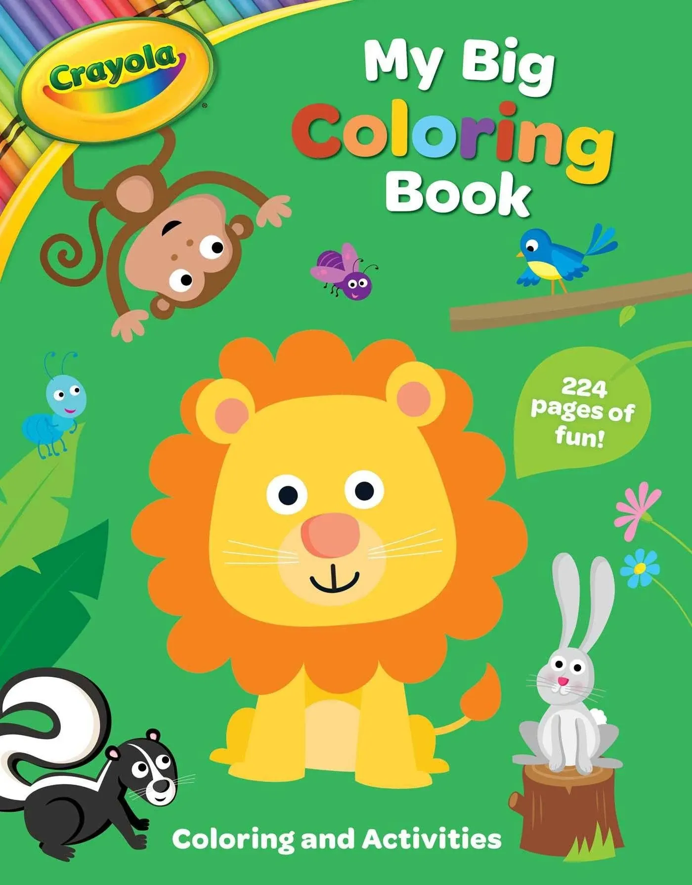 Crayola: My Big Coloring Book (A Crayola My Big Coloring Activity Book for Kids) [Book]