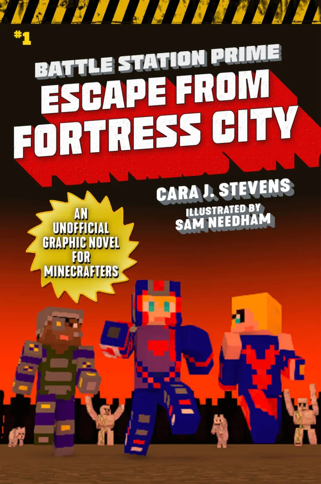 Escape from Fortress City: An Unofficial Graphic Novel for Minecrafters (1) (Unofficial Battle Station Prime Series) by  Cara J Stevens - from Zoom Books Company (SKU: 5AAT2I002ZBV_ns)