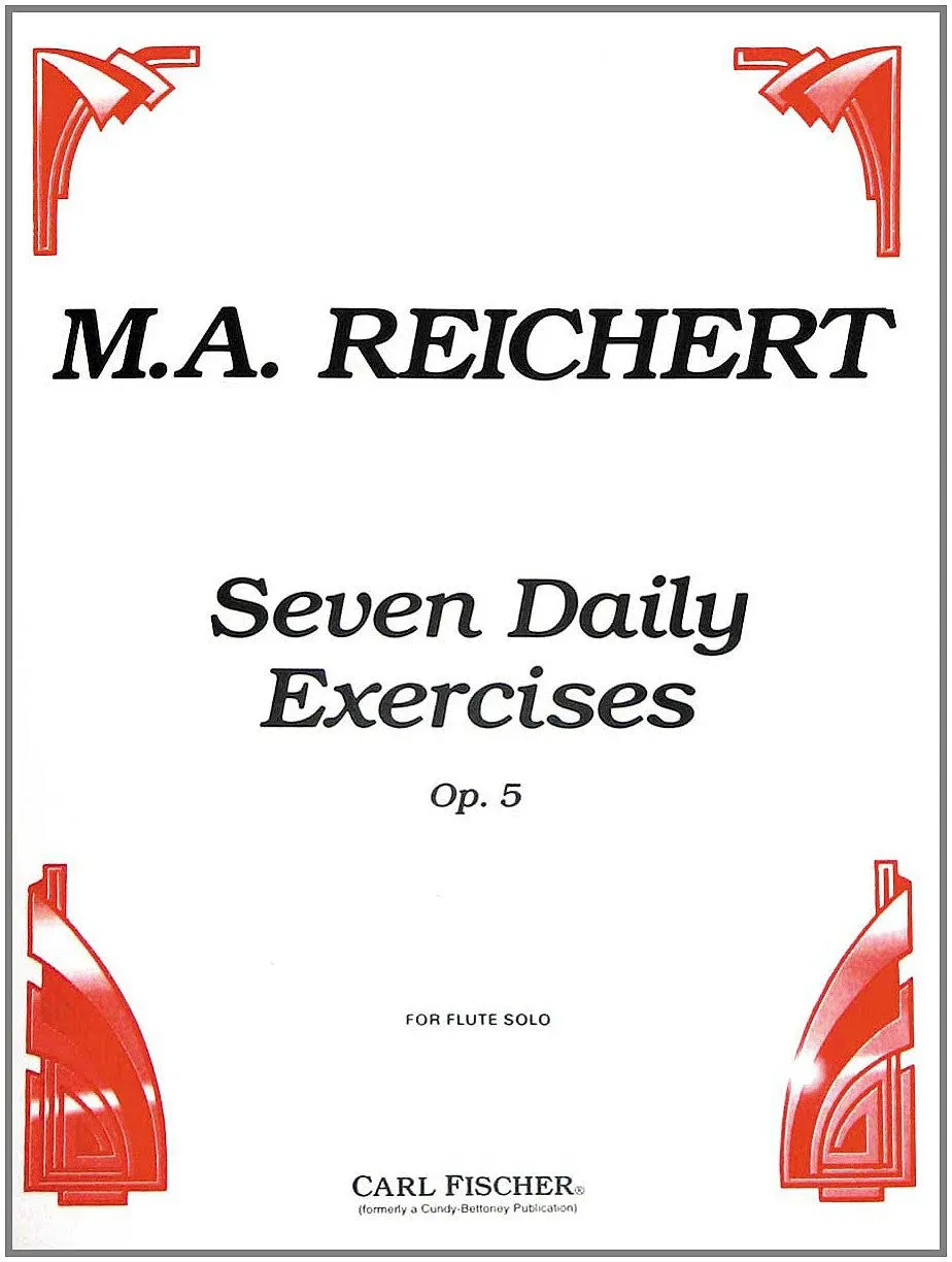 CU149 - Seven Daily Exercises Op. 5 - Flute Solo with Piano Accompaniment