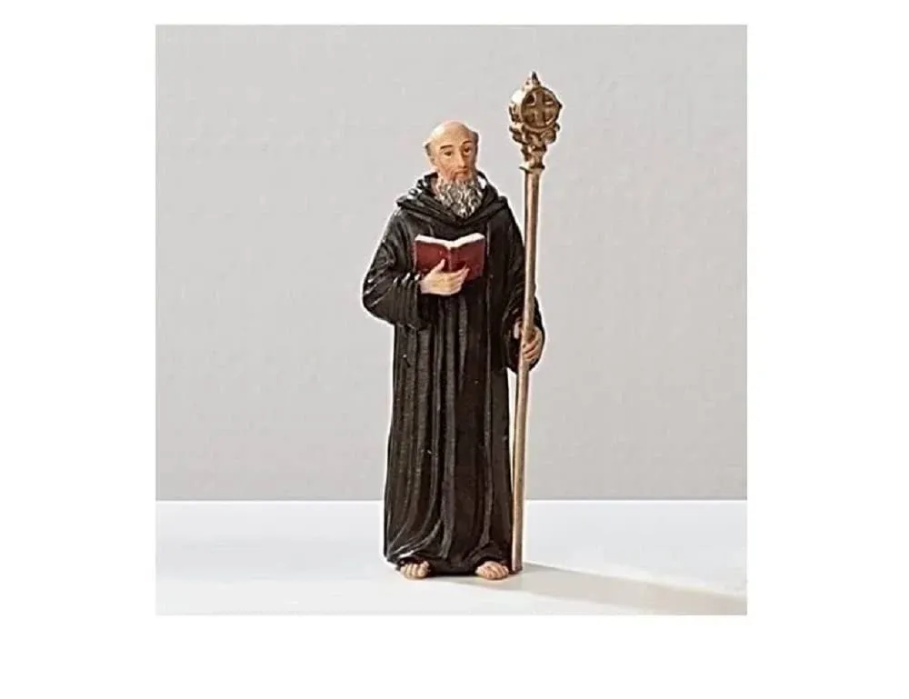 6.25" St Benedict Statue