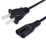 UL 8Ft Power Cord for Canon Pixma TS9120 MX922 MG2522 G4210 MG7720 MG6822 MG6821