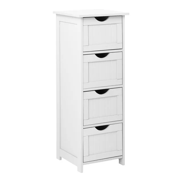 4 Drawers Free Standing Bathroom Storage Cabinet