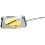 11&#034; T304 High-Quality Stainless Steel Square Griddle