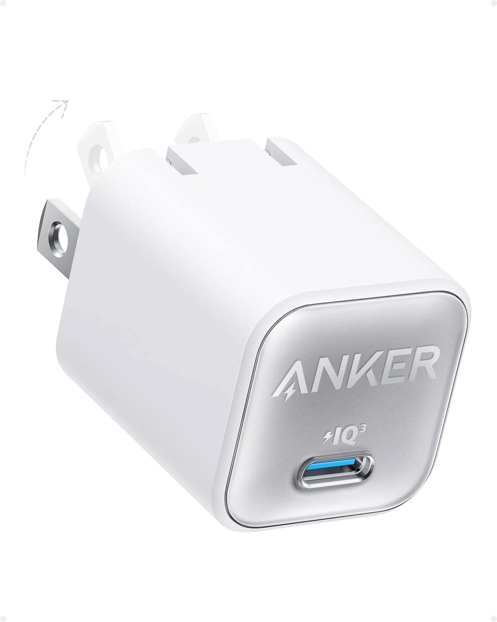 Anker 511 Charger (Nano 3, 30W) Aurora White